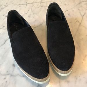 Vince suede slip on sneakers